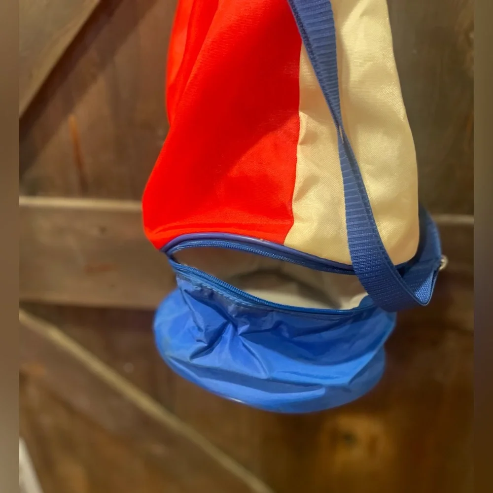 70s Vintage beach cooler bag